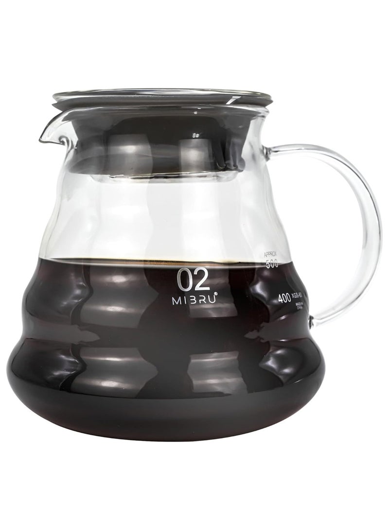MIBRU V60 Pour Over Premium Drip Coffee Maker Kit – 14-Piece Complete Specialty Coffee Brewing Set Includes Built-in Glass Coffee Pot, Precision Thermometer, Electric Coffee Bean Grinder, Gooseneck Slim Neck Kettle for Perfect Pour Control, Coffee Sharing Pot, V60 Zigzag Dripper, Paper Coffee Filters, Bean Weighing Tray, Fine Mist Spray Bottle for Bloom Control, Measuring Spoon for Accurate Dosing, Reusable Travel Coffee Bag, Stylish Coffee Mug, and Cleaning Accessories – Ideal for Manual Hand Drip Brewing at Home, in the Office, or by Professional Baristas – Perfect Gift for Coffee Enthusiasts and Third Wave Coffee Lovers Seeking Full Flavor Extraction and Craft Experience - Image 3