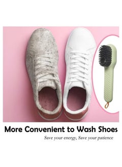 Generic Multi-functional shoe brush with box Automatic multi-color liquid long-handled cleaning brush  - Image 3
