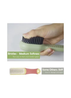 Generic Multi-functional shoe brush with box Automatic multi-color liquid long-handled cleaning brush  - Image 5
