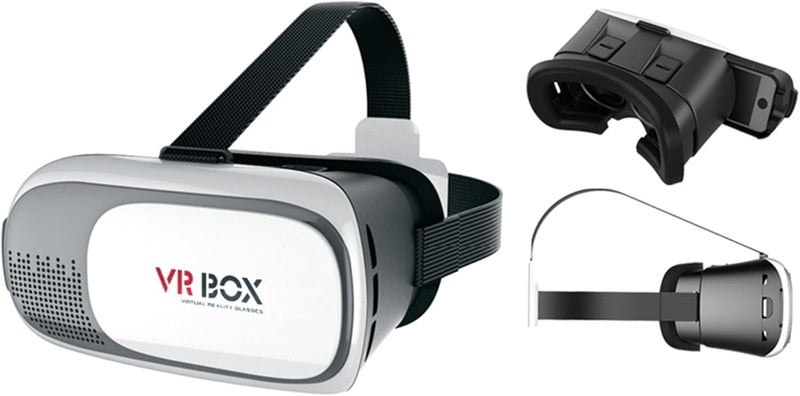 iFocus Electronics Virtual Reality Glasses, 4.5 inches, White - Image 4