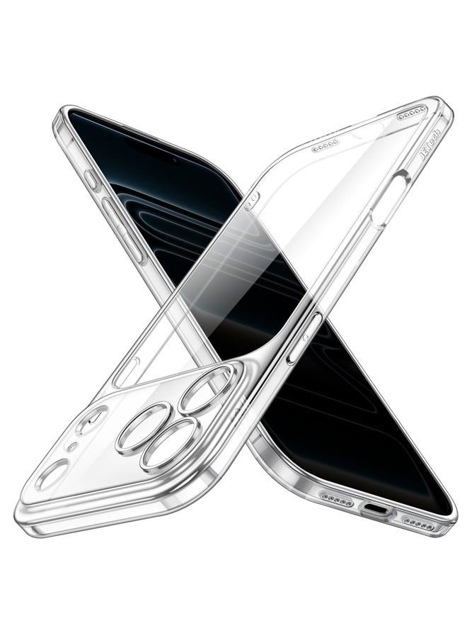 Jetech Slim Case for iPhone 17 Pro 6.3-Inch with Camera Lens Full Protection, Ultra-Thin Lightweight Clear Minimalist Protective Phone Cover (Clear) - Image 1