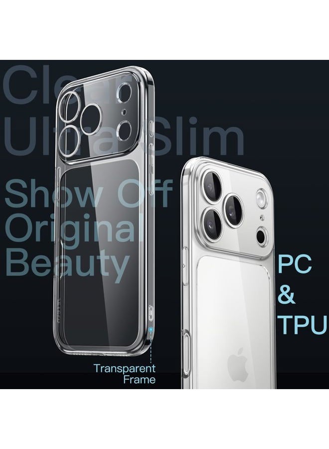 Jetech Slim Case for iPhone 17 Pro 6.3-Inch with Camera Lens Full Protection, Ultra-Thin Lightweight Clear Minimalist Protective Phone Cover (Clear) - Image 3