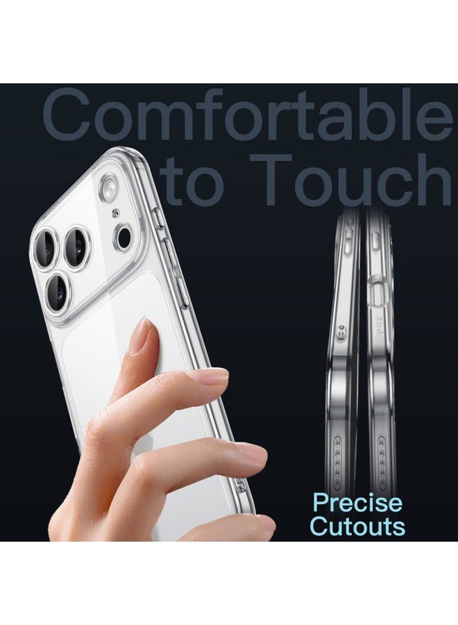 Jetech Slim Case for iPhone 17 Pro 6.3-Inch with Camera Lens Full Protection, Ultra-Thin Lightweight Clear Minimalist Protective Phone Cover (Clear) - Image 4