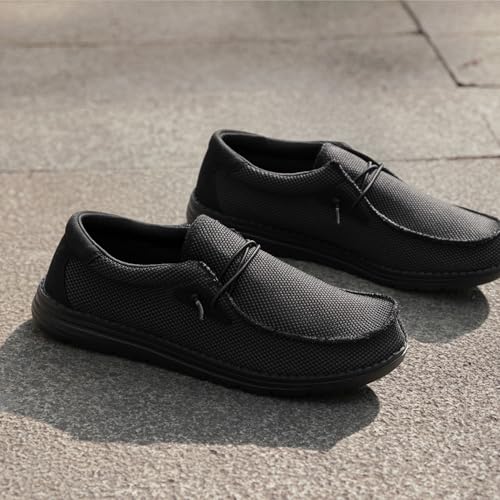 Bruno Marc Men's Casual Slip-on Loafers Stretch Shoes,Size 11,Black,BLS211 - Image 2