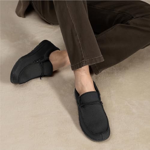 Bruno Marc Men's Casual Slip-on Loafers Stretch Shoes,Size 11,Black,BLS211 - Image 5