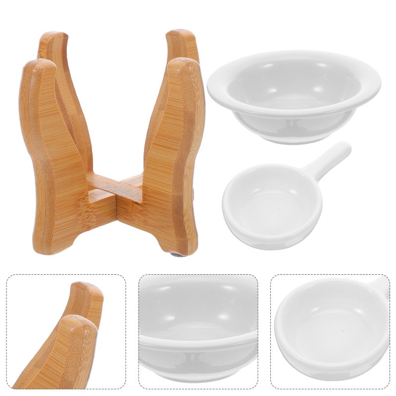 1 set of Scented Stand Wax Melt Warmer Tealight Candle Holder - Image 1