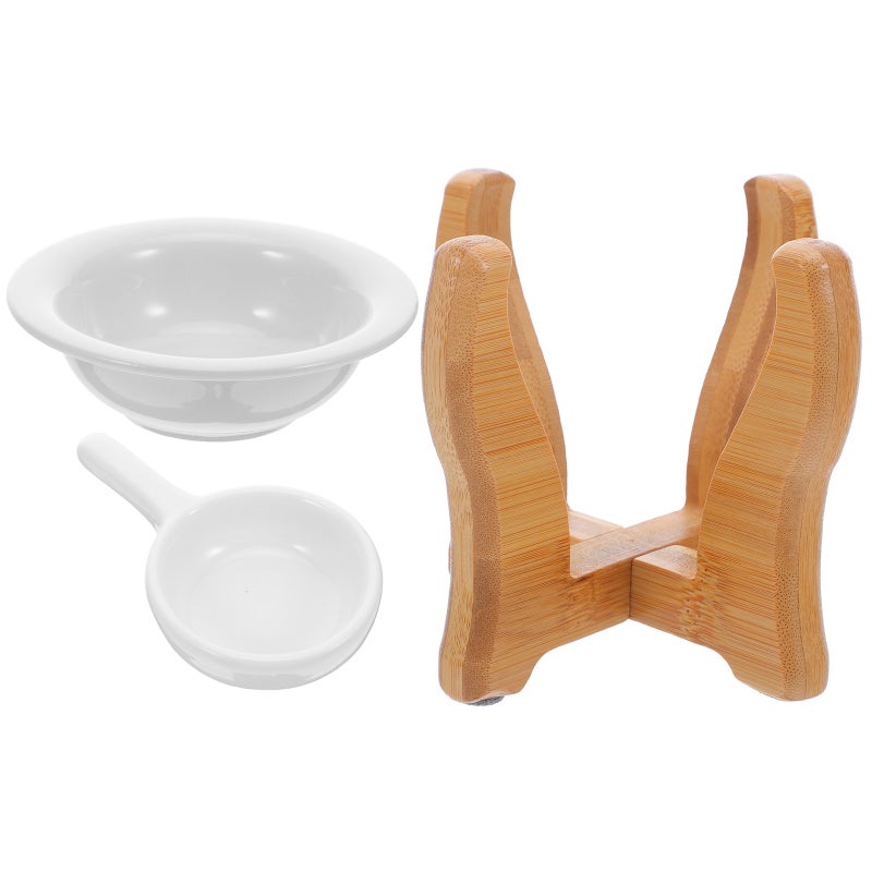 1 set of Scented Stand Wax Melt Warmer Tealight Candle Holder - Image 3