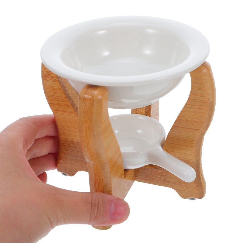 1 set of Scented Stand Wax Melt Warmer Tealight Candle Holder - Image 2