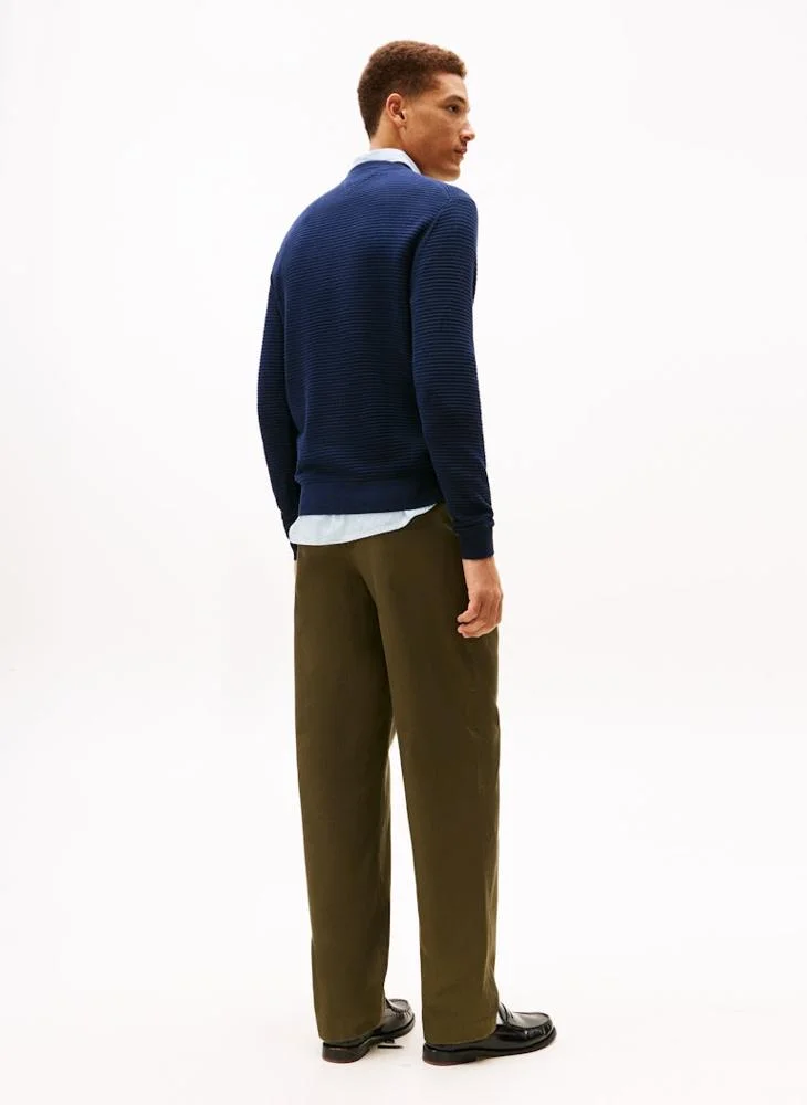 TOMMY HILFIGER Seasonal Structure Crew Neck Sweater