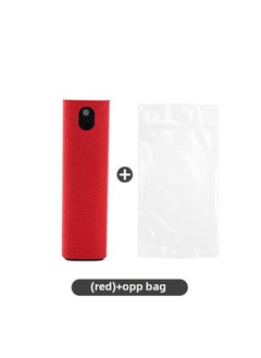 Mobile Phone Screen Cleaner Laptop Spray Wipe Integrated Display Dust-free Ash Display Cleaning Spray-Color:Red (cleaning Agent + Opp Packaging)
