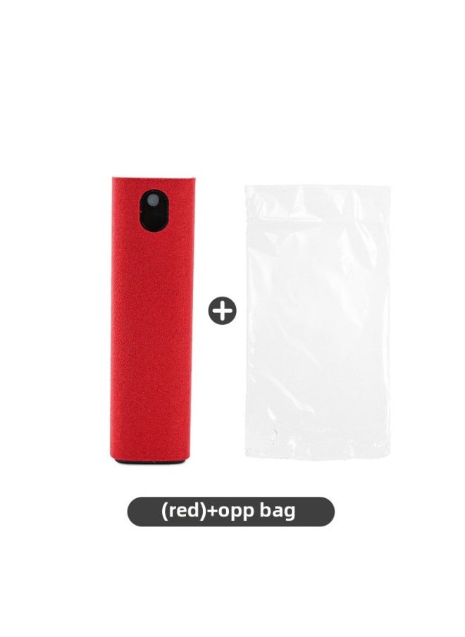 Generic - Mobile Phone Screen Cleaner Laptop Spray Wipe Integrated Display Dust-free Ash Display Cleaning Spray-Color:Red (cleaning Agent + Opp Packaging) - Image 1