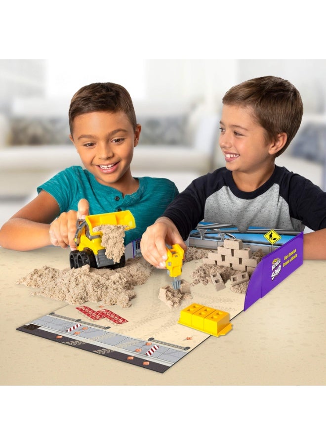 Kinetic Sand, Dig N' Demolish Playset with 1lb Play Sand & Toy Truck, Sensory Toys for Kids Ages 5 and up - Image 4