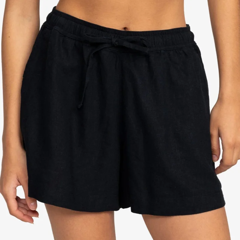 روكسي Lekeitio Break Elasticated Waist Beach Shorts - Women