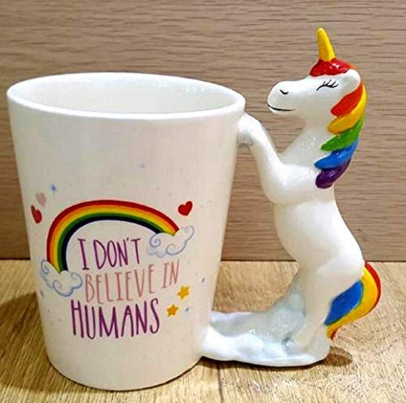 NYRWANA Coffee Mug, Birthday Gift for Girls and Boys, Ceramic Coffee Mug, Unicorn Coffee Mug, Rakhi Gift for Brother & Sister (450 ml) - Image 3