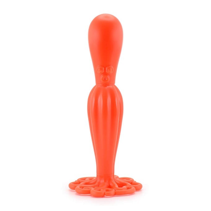 RED KRAKEN SQUID THEMED PLASTIC POTATO MASHER FOR MASHED SWEET POTATOS