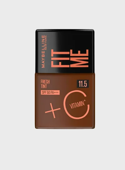 MAYBELLINE NEW YORK Maybelline New York, Fit Me Fresh Tint Foundation Spf 50 With Brightening Vitamin C, 11.5