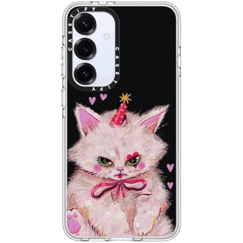 CASETIFY Magnetic Clear Galaxy S25+ Case 【Compatible with Magsafe】 - Clown Kitty - Image 2