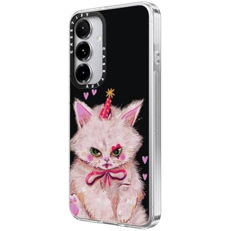 CASETIFY Magnetic Clear Galaxy S25+ Case 【Compatible with Magsafe】 - Clown Kitty - Image 5