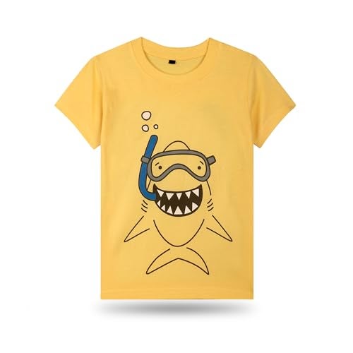 T2F Boy's Cotton Printed Regular Fit T-Shirt (Pack 0f 5) - Image 2