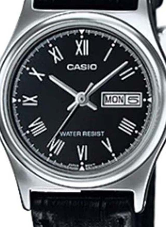 CASIO Women Leather Analog Wrist Watch LTP-V006L-1BUDF - Image 4