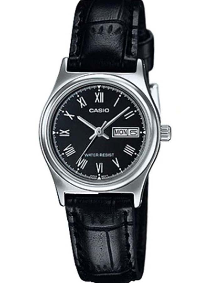 CASIO Women Leather Analog Wrist Watch LTP-V006L-1BUDF - Image 1