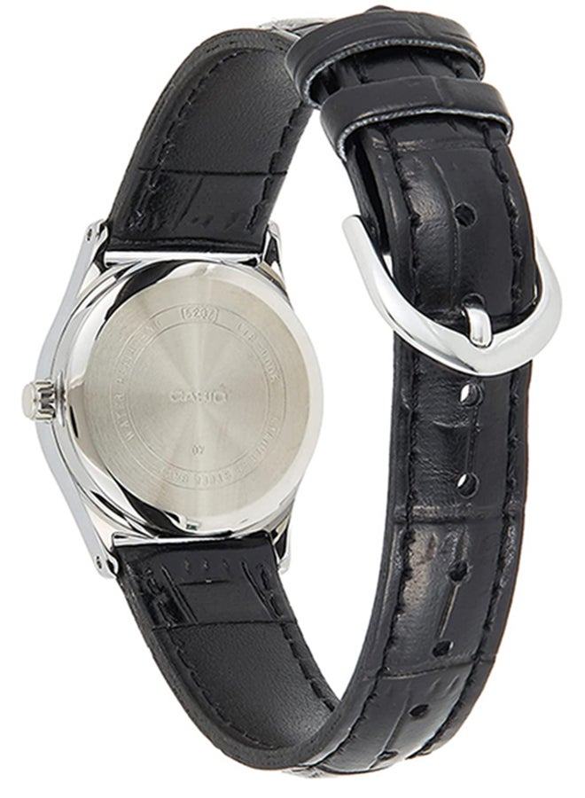 CASIO Women Leather Analog Wrist Watch LTP-V006L-1BUDF - Image 5