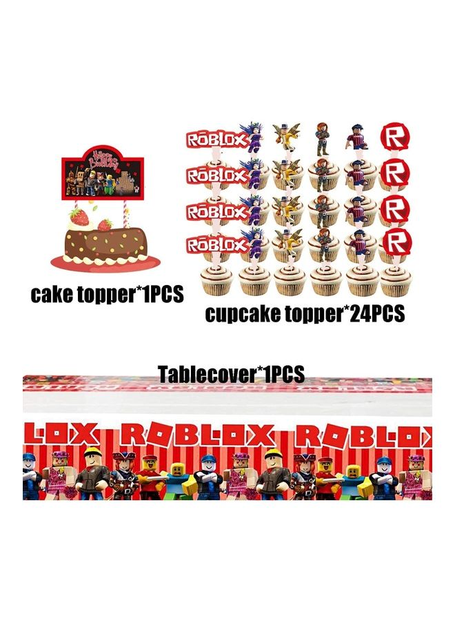 NIBEMINENT 174-Piece Roblox Themed Birthday Party Supplies - Image 3
