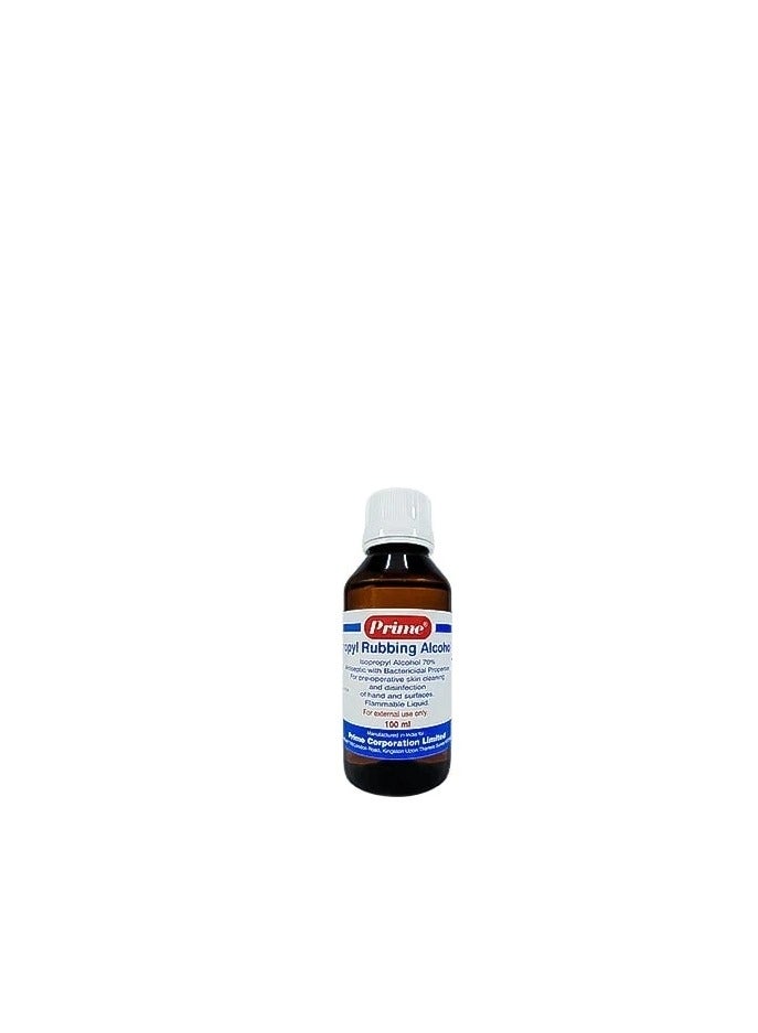 Prime Isopropyl Rubbing Alcohol 100ml