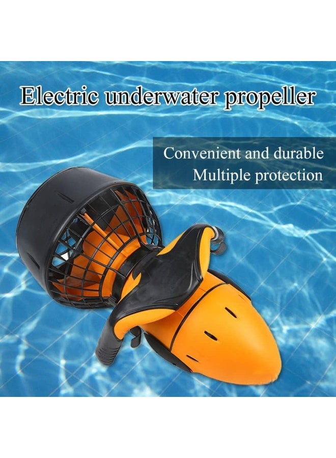 Generic 300W Electric Underwater Scooter, 3.7mph Waterproof Double Speed Intelligent Underwater Scooter, Adventure Pool Equipment with Action Camera Holder for Sports N  - Image 2