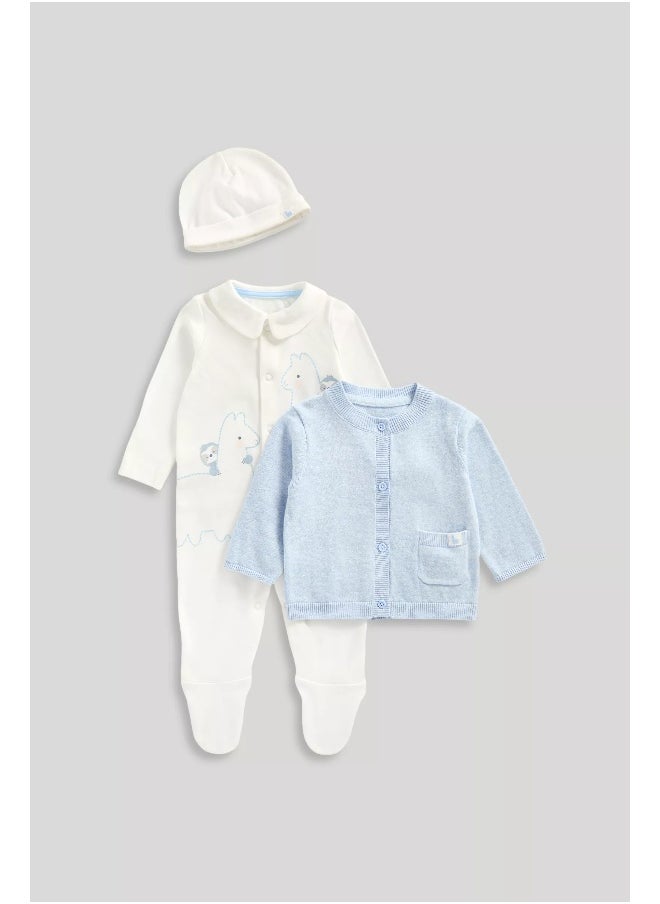 mothercare - My First 3-Piece Outfit Set - Image 1