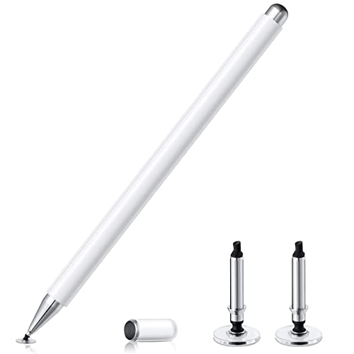 ORIbox Stylus Pens for Touch Screens,Stylus Pen for iPad,iPad Pro,iPad Air,iPhone,Android,Tablet,Samsung,HTC,Fire Tablet,Stylus Pencil,All Capacitive Touch Screen Device,White - Image 1