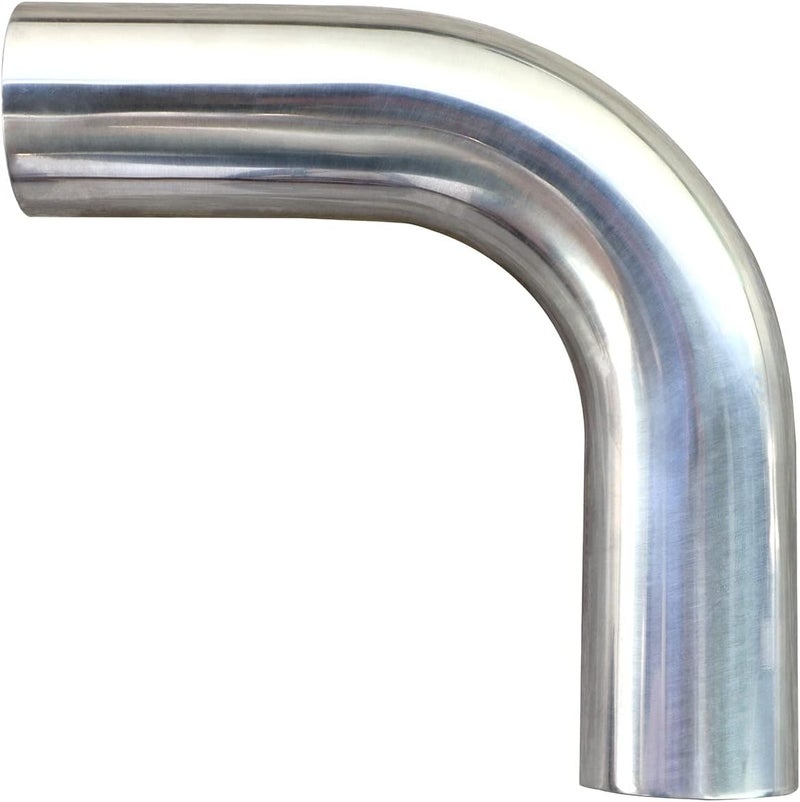 KOTVTM 2.5 Inch 90 Degree Bend Elbow Aluminum Intercooler Pipe - Image 1