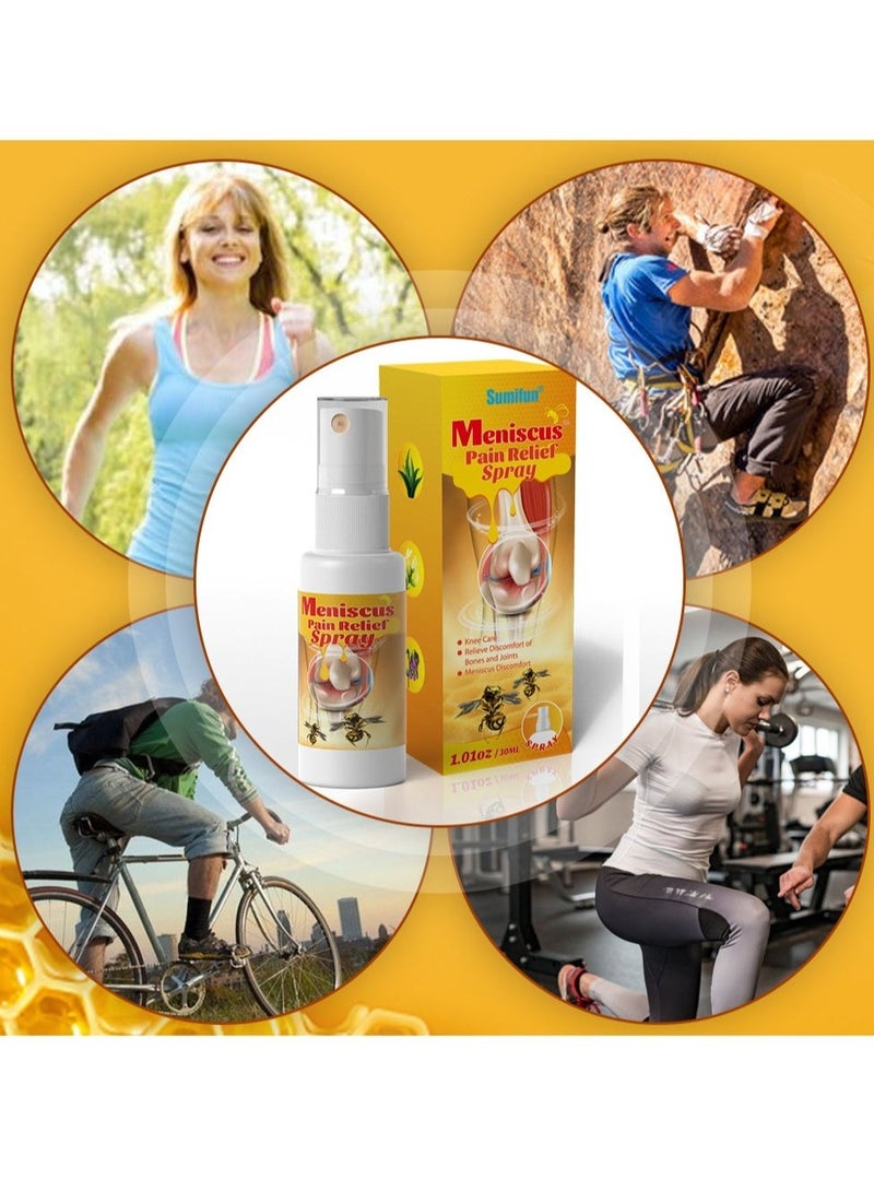 سوميفون بخاخ 30 مل من سم النحل لتخفيف آلام المفاصل، يهدئ ويغذي آلام العضلات والعظام، الظهر، الرقبة، الذراع، المرفق، الكاحل، وآلام الجسم المحلية. - Image 4