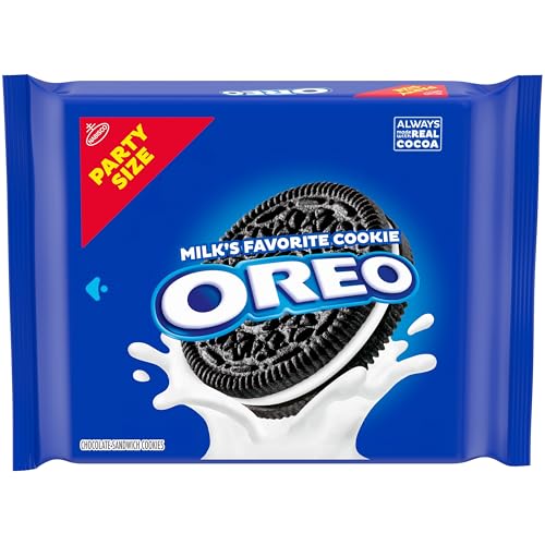 OREO Chocolate Sandwich Cookies, Party Size, Christmas Cookies, 24.16 oz - Image 1
