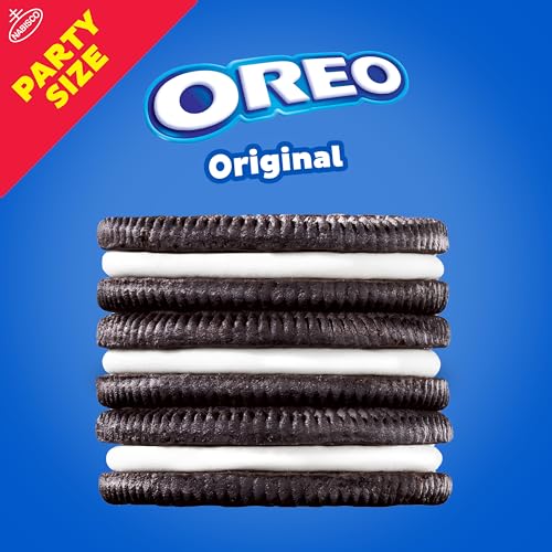 OREO Chocolate Sandwich Cookies, Party Size, Christmas Cookies, 24.16 oz - Image 2