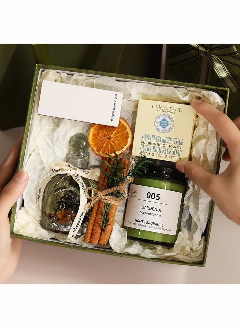 ميون مجموعة هدايا الشموع المعطرة شمعة العلاج بالروائح العطرية للرجال والنساء - Image 1