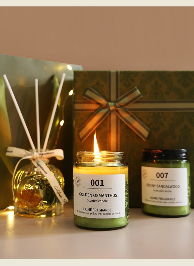 ميون مجموعة هدايا الشموع المعطرة شمعة العلاج بالروائح العطرية للرجال والنساء - Image 3