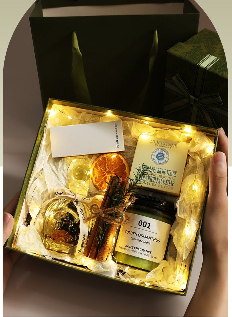 ميون مجموعة هدايا الشموع المعطرة شمعة العلاج بالروائح العطرية للرجال والنساء - Image 5