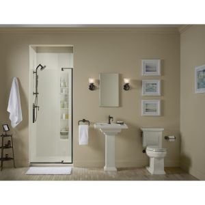 كوهلر kohler K-72573-CP القطع الأثرية المحورية حامل أنسجة المرحاض مصقول الكروم  - Image 2