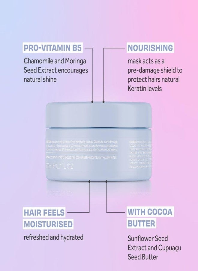 لي ستافورد قناع لي ستافورد الأزرق لتفتيح الشعر | مجموعة تفتيح الشعر الأشقر الثلجي الأبيض - أفضل قناع ترطيب، يُصحح درجات اللون النحاسي والبرتقالي، مثالي للشعر الداكن والمصبوغ والملون، 6.7 أونصة سائلة - Image 3