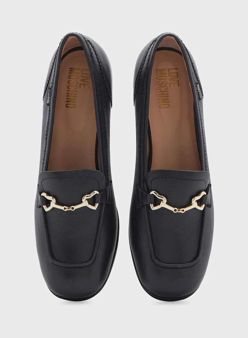 Love Moschino Casual Flat Moccasins