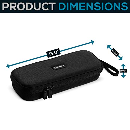 caseling Hard Case Holder Fits Flat Iron Hair Straightener With Mesh Pocket - Image 5