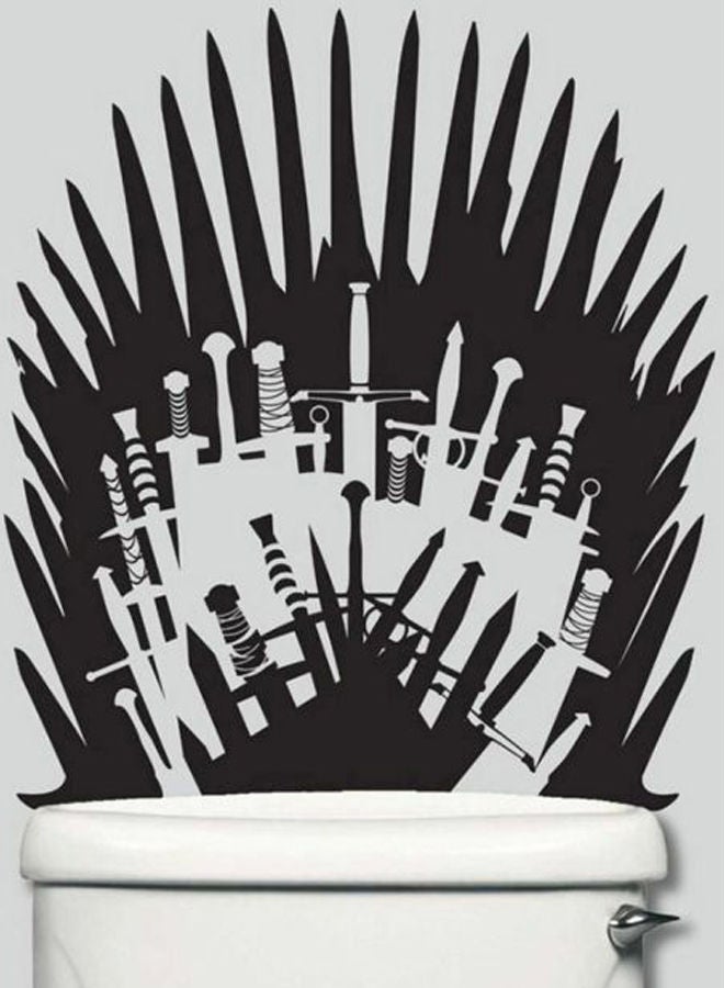 نيبمينينت ملصق جداري من الفينيل بتصميم مسلسل "Game Of Thrones" أسود 50x50Ø³Ù†ØªÙŠÙ…ØªØ± - Image 2