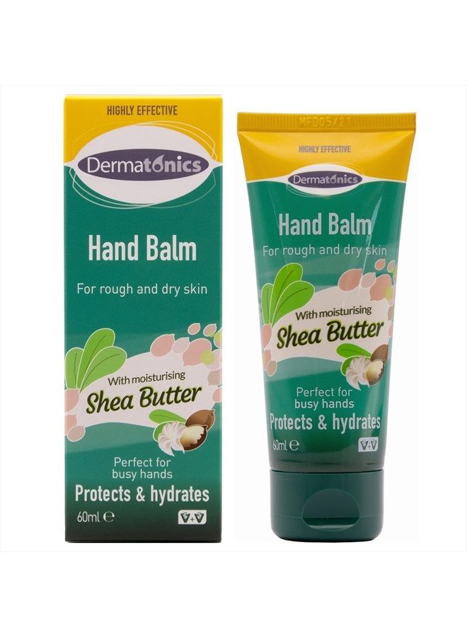 Dermatonics Natural Hand Care Balm | Shea Butter and Urea Formula for Effective Treatment of Rough, Dry Skin and Cracking | Dermatologist Recommended and Paraben-free | 60 ml - Image 1