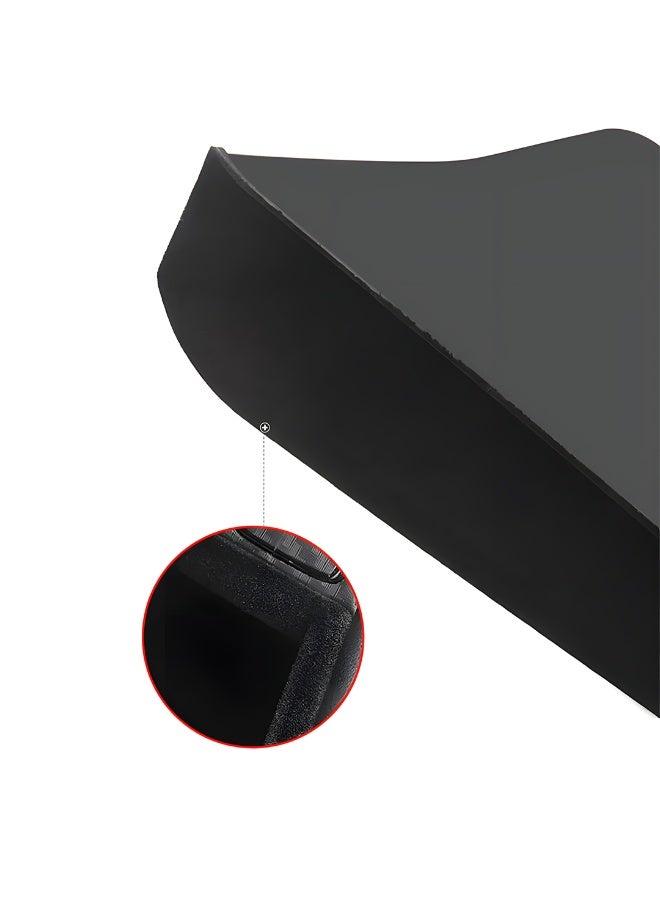 أتش بي أس جموعة 4 صناديق تخزين جانبية لمسند الذراع في الأبواب – مادة ABS مع بطانة مخملية لسيارات تسلا موديل 3 وY - Image 2