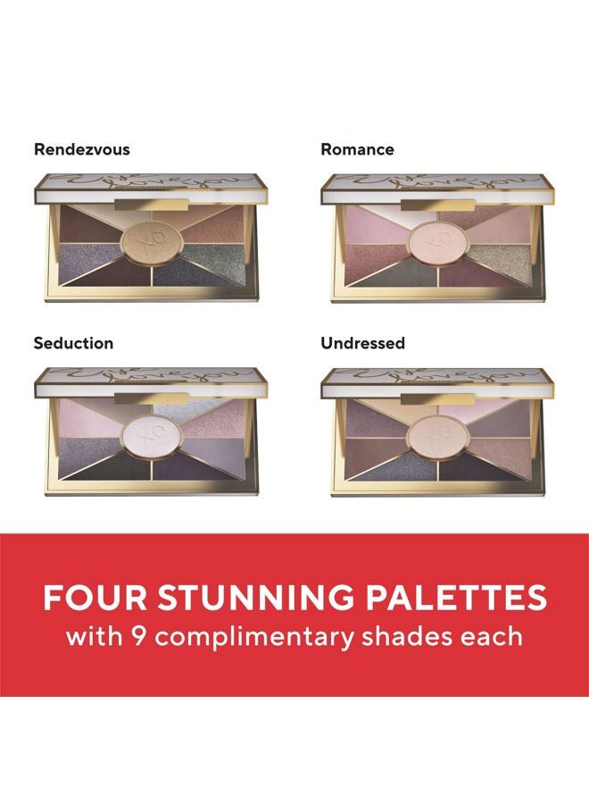 Mirabella لوحة ظلال العيون Eye Love You بتأثير لامع محايد - لوحة مكياج مع مساحيق مضغوطة عالية الصبغة، ظلال عيون غير لامعة وكريمية بظلال باردة - إغواء - Image 5