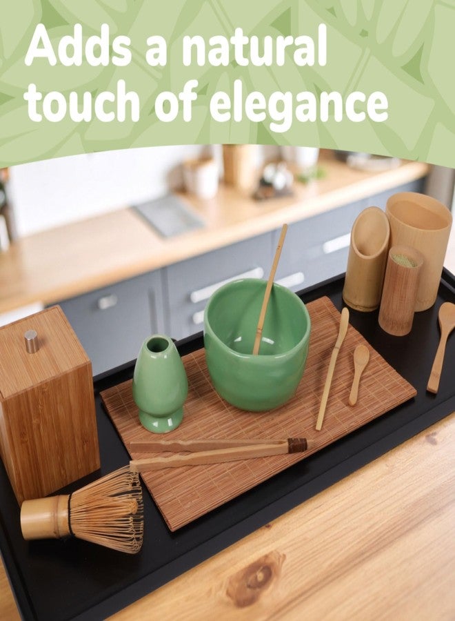 BambooMN Matchstick Placemats - 18" x 13" - Skinny Brown - 4 Mats - Image 5