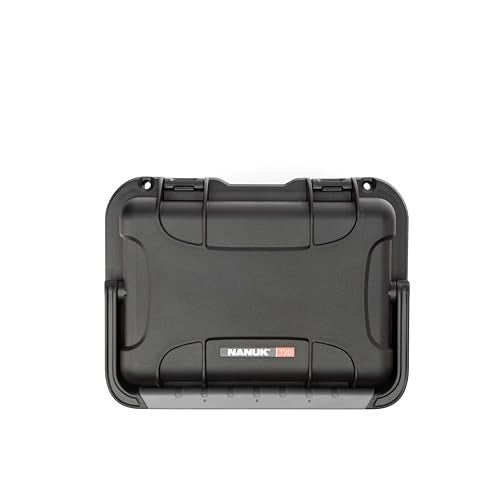 NANUK T20 Top Loader Case for Cameras and Lenses with Lid Stay and Reinforced Metal Padlock Holes PowerClaw Superior Latching System and Tray and Rigid Divider Black - Image 3
