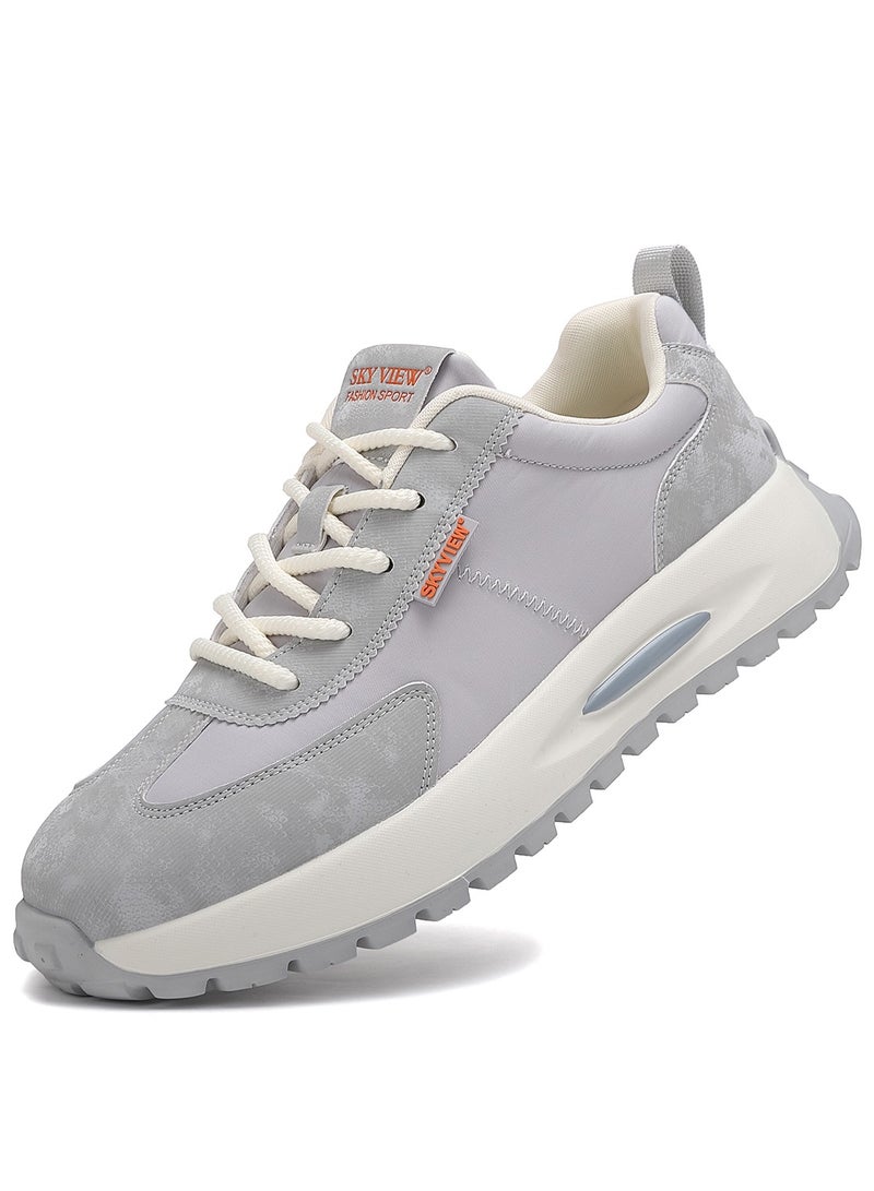 سكاي فيو أحذية كاجوال أنيقة للرجال أحذية مشي أنيقة للرجال بنعل ناعم غير قابل للانزلاق أحذية كاجوال مريحة وجيدة التهوية - Image 1