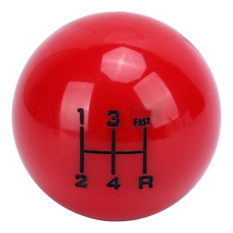 M12x1.25 Gear Shift Knob Head 5Speed WearResistant with 3 Adapter Universal Automobile Accessory(Red ) - Image 3